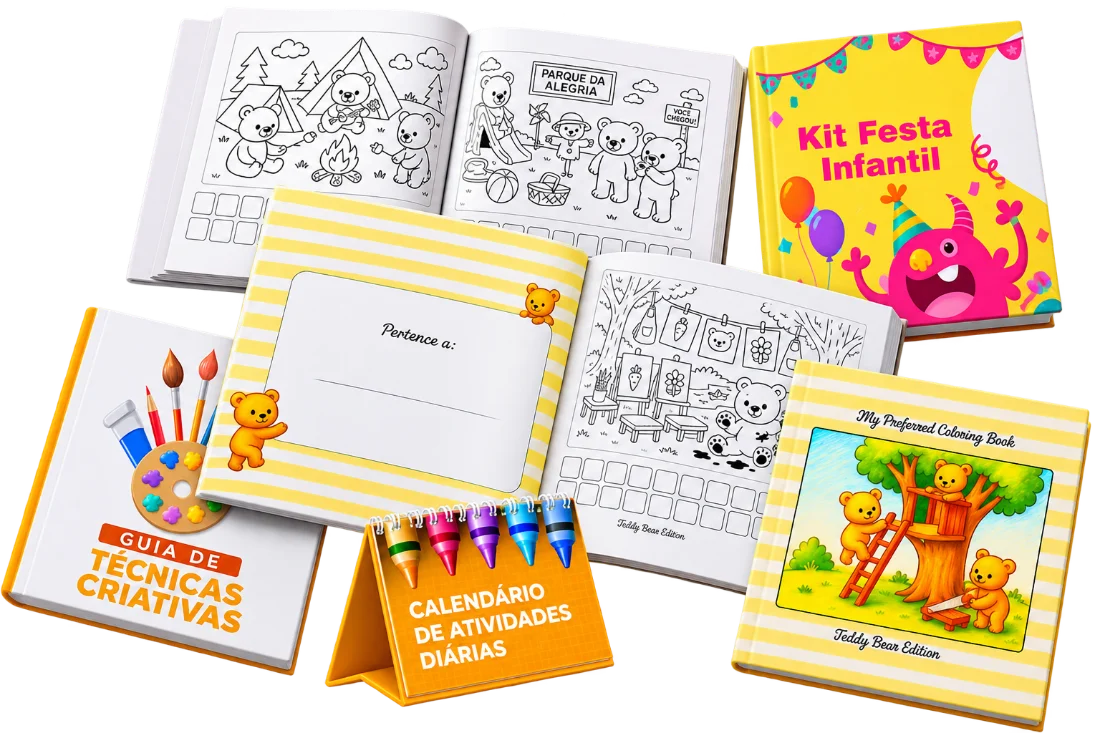 Kit Festa Infantil — Teddy Bear Edition